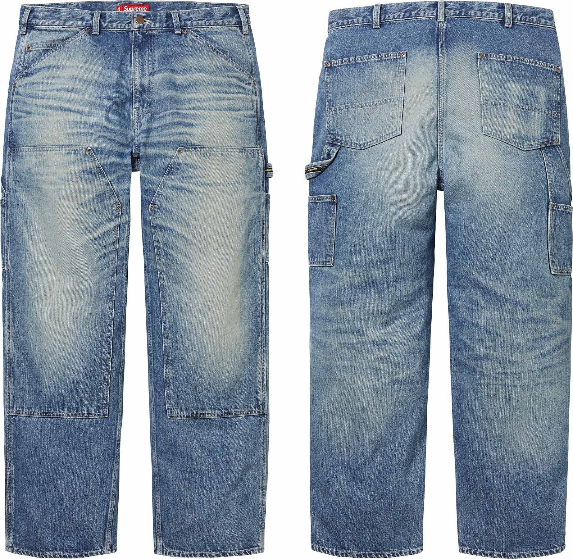 Worn Double Knee Denim Painter Jean view 7